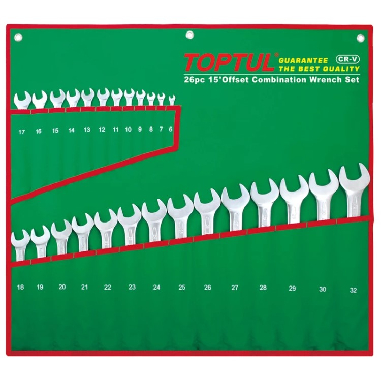 مجموعه 26 عددی آچار یک سر تخت تاپتول مدل GAAA2604