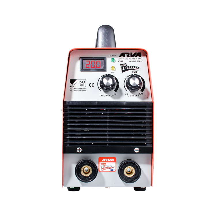 اینورتر جوشکاری ۲۰۰ آمپر TURBO مدل ۲۱۰۳