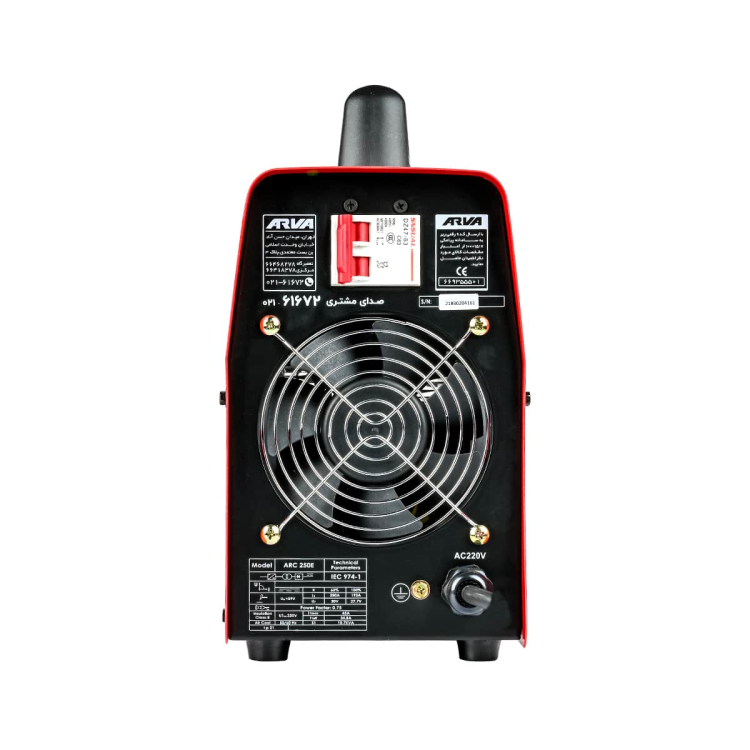 اینورتر جوشکاری ARC ۲۵۰E مدل ۲۱۸۳ (دو ولوم)