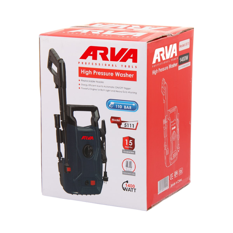 کارواش خانگی ۱۱۰ بار ذغالی مدل ۵۱۱۱