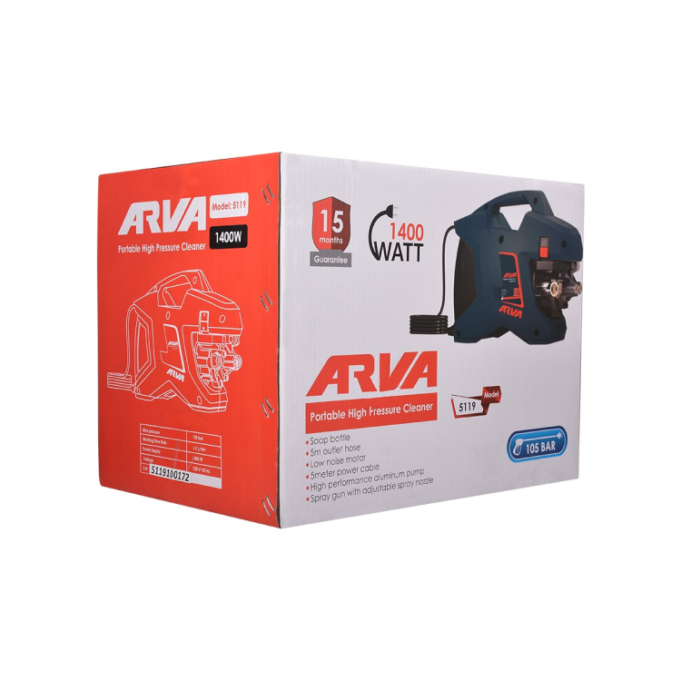 کارواش خانگی پرتابل ۱۰۵ بار دینامی مدل ۵۱۱۹