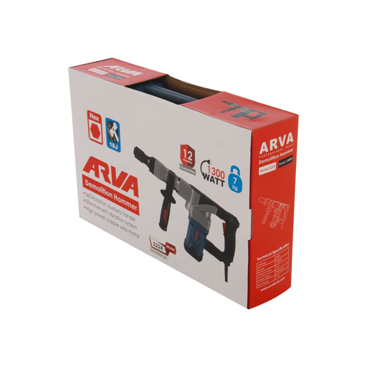 چکش تخریب ۷ کیلویی ۱۳۰۰ وات مدل ۵۲۲۴