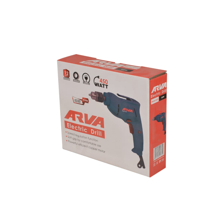 دریل برقی ۴۵۰ وات ۱۰ میلیمتری آچاری مدل ۵۳۳۰