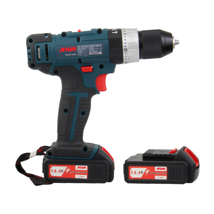 دریل پیچ گوشتی شارژی چکشی ۱۴.۴ ولت مدل ۵۸۴۲