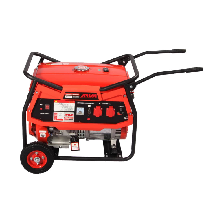 موتور برق (ژنراتور) بنزینی ۵۵۰۰ وات مدل ۶۱۰۷