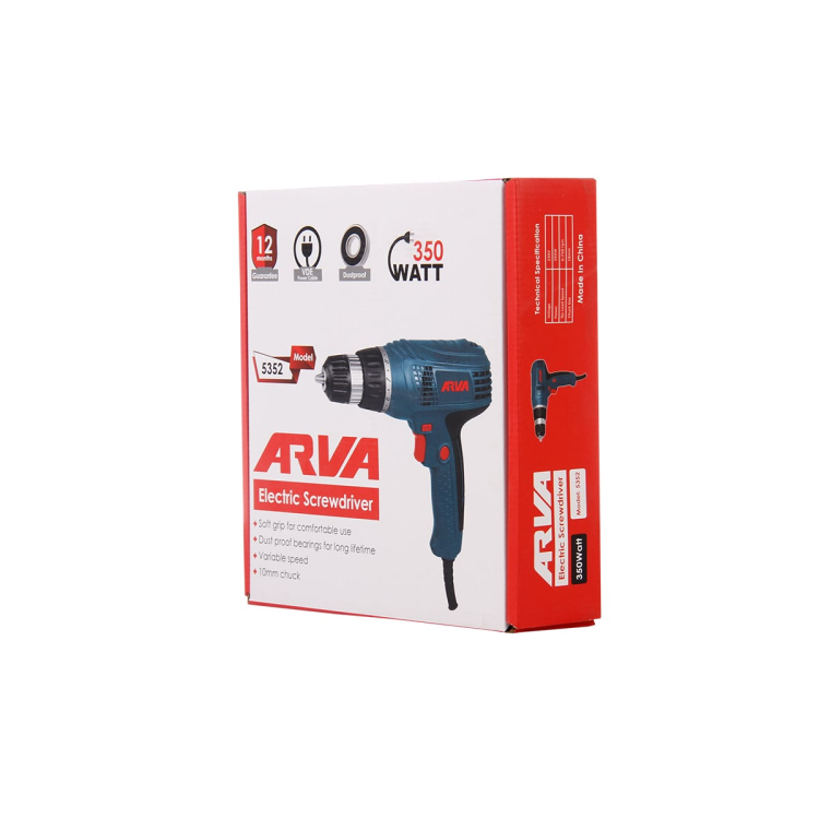 پیچ گوشتی برقی ۳۵۰ وات تک سرعته مدل ۵۳۵۲