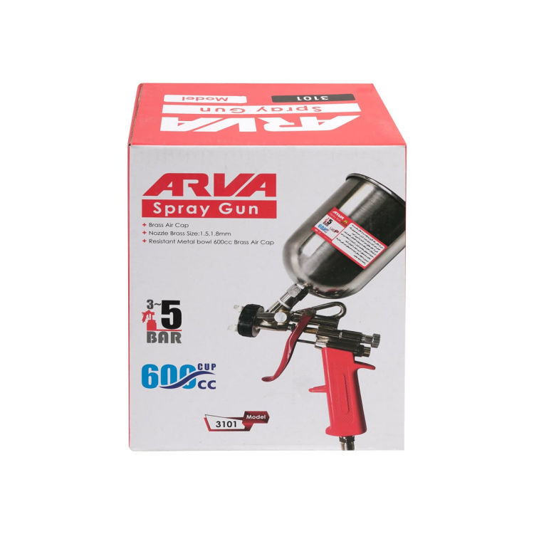 پیستوله رنگ پاش کاسه فلزی مدل ۳۱۰۱