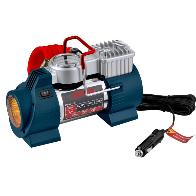 کمپرسور باد فندکی تک سیلندر مدل ۵۱۳۰ آروا