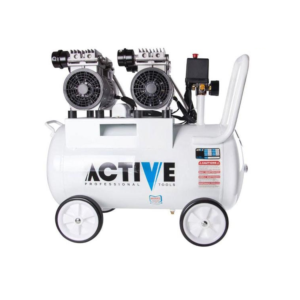 کمپرسور باد اکتیو سایلنت 50 لیتری دو سیلندر مدل AC-1350SP