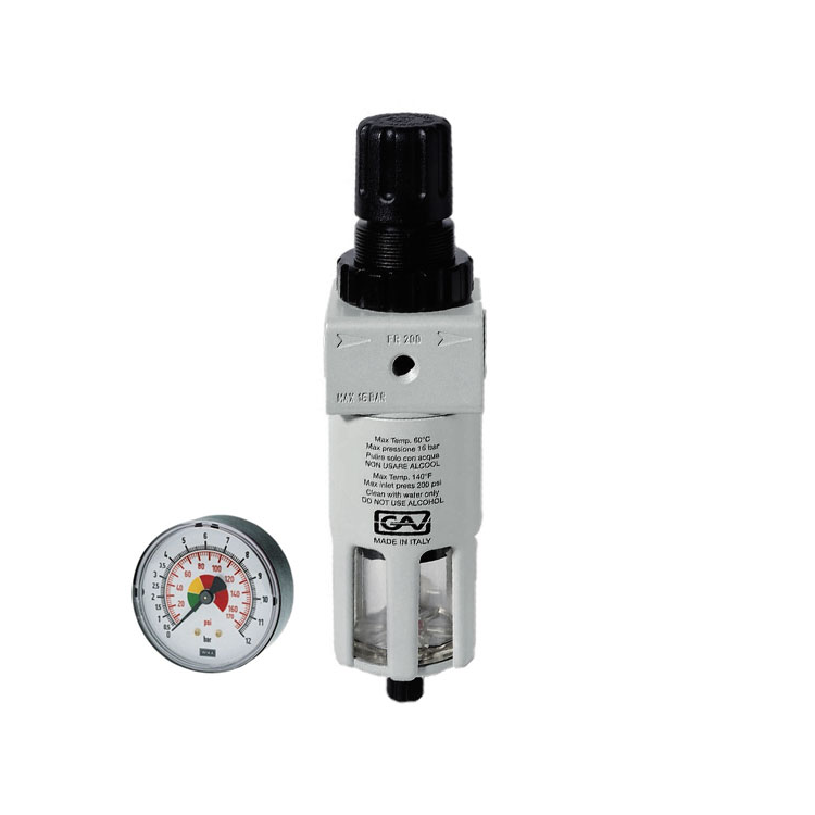 فیلتر رگلاتور هوا GAV ایتالیا 1/2 اینچ مدل FR200