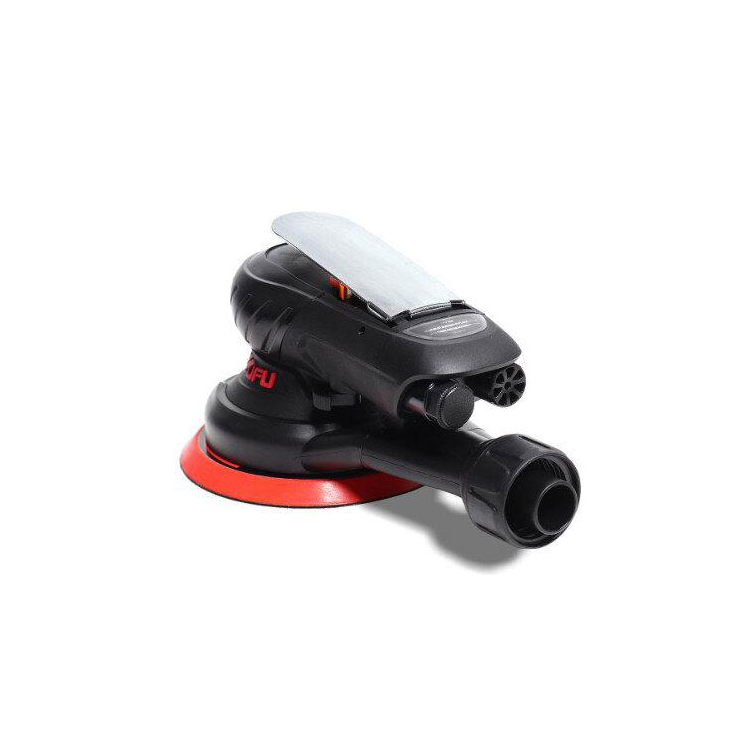 سنباده بادی لرزان ووفو وکیوم دار با لوازم 5 اینچ صنعتی مدل WFS-3738