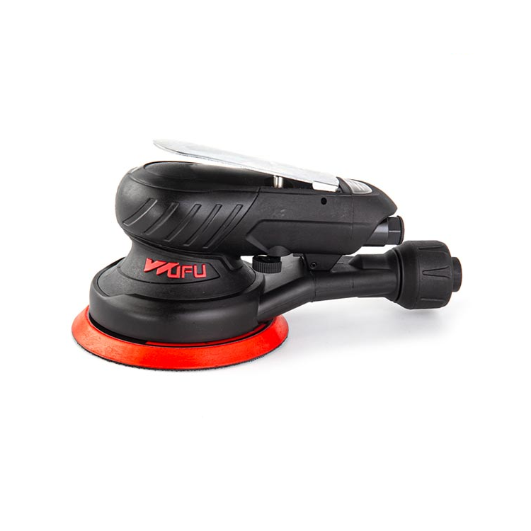 سنباده بادی لرزان ووفو وکیوم دار با لوازم 5 اینچ صنعتی مدل WFS-3738