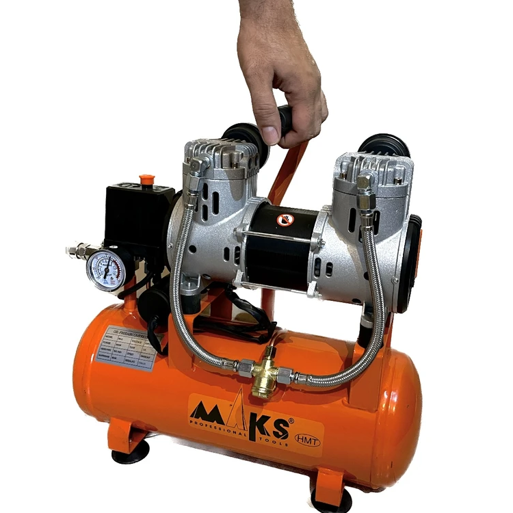 کمپرسور باد 12 لیتری سایلنت مکس مدل KB12