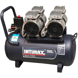 کمپرسور باد سایلنت 50 لیتری دو موتوره اینتیمکس مدل 50L