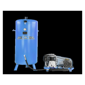 کمپرسور 827 لیتری مفیدی با مخزن 500 لیتری شاسی جدا مخزن استاده