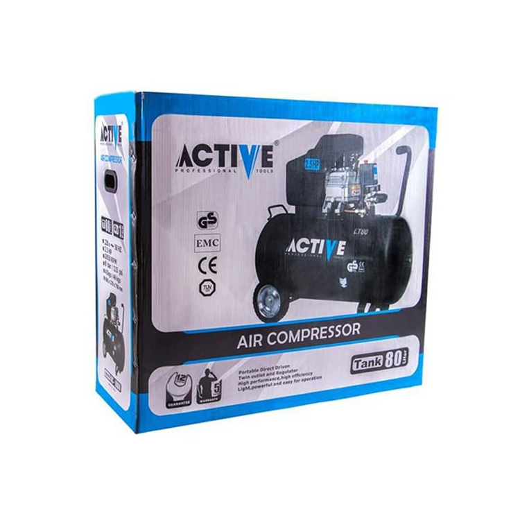 کمپرسور باد اکتیو 80 لیتری 2.5 اسب بخار مدل AC-1080