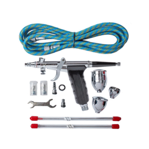 کیت ایربراش تفنگی دو تنظیم با لوازم مدل AT-116CK