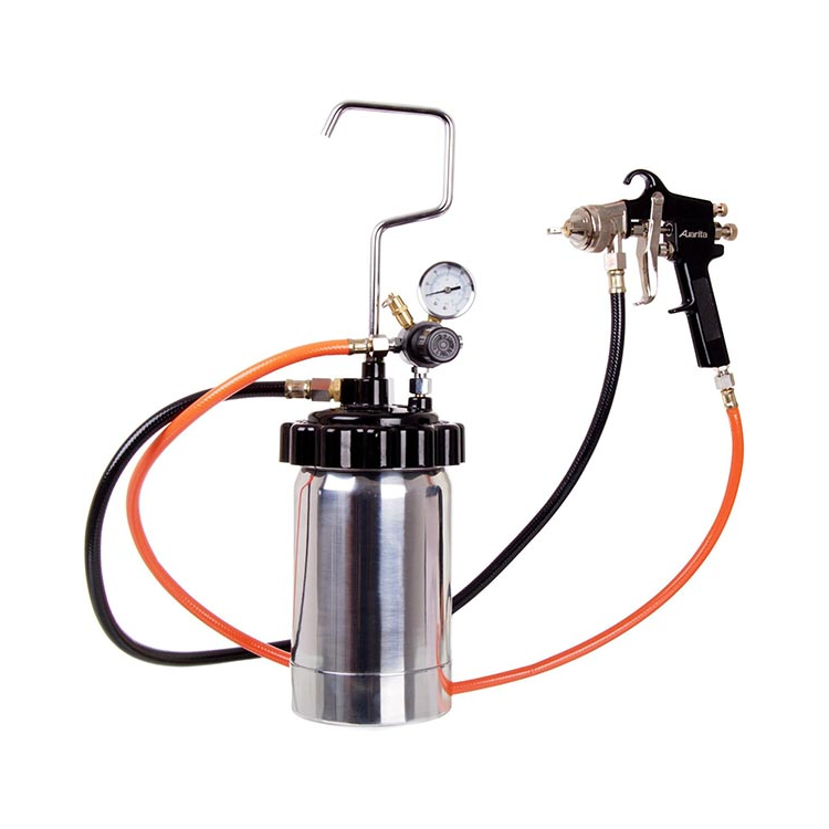 مخزن رنگ بادی آئوریتا 2 لیتری با لوازم مدل PT-2