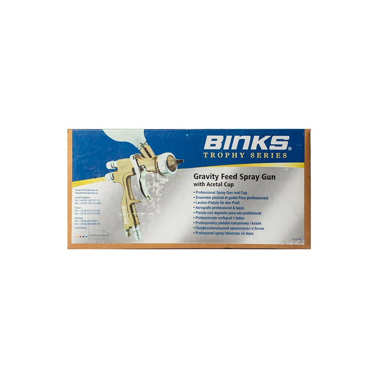 پیستوله رنگ بینکس آمریکا حرفه ای مدل 2466.12LV-23SG-E