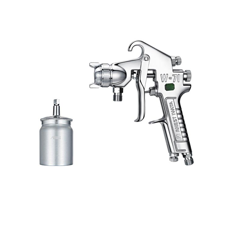 پیستوله رنگ پاش بادی آیواتا ژاپن کاسه زیر مدل W71-31S