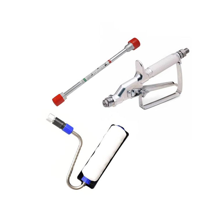 غلتک رنگ ایرلس مستقیم 250 بار با لوازم مدل P-1071