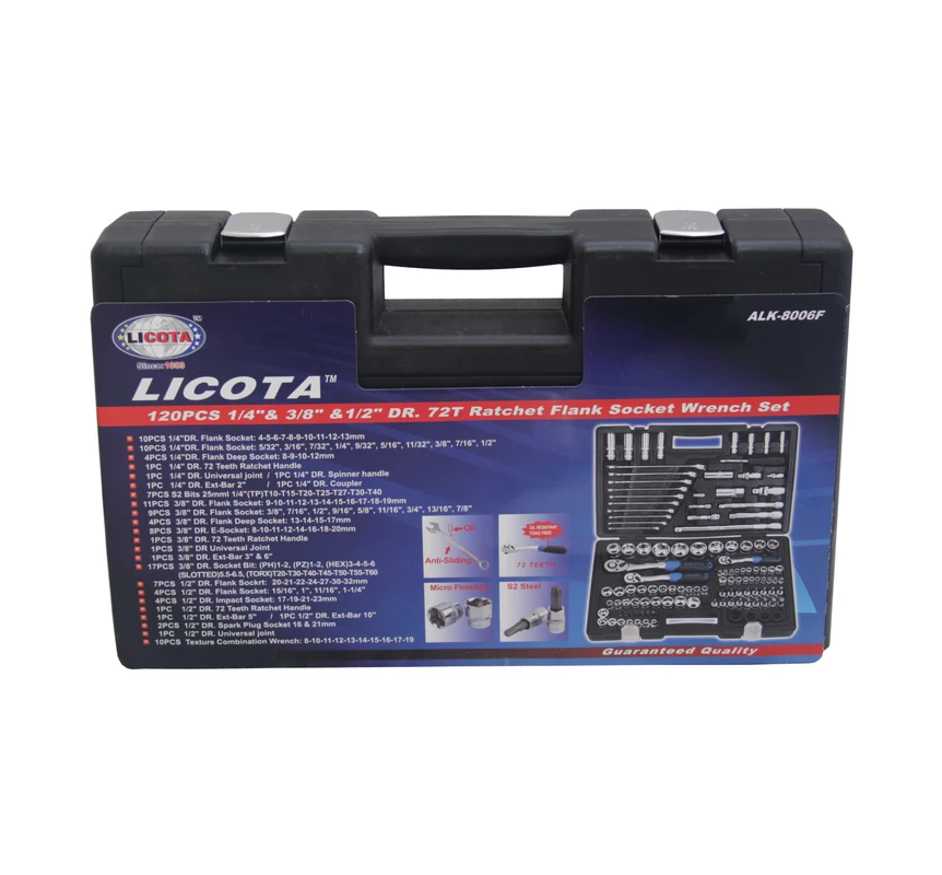 جعبه بکس 120 پارچه لیکوتا مدل ALK-8006F