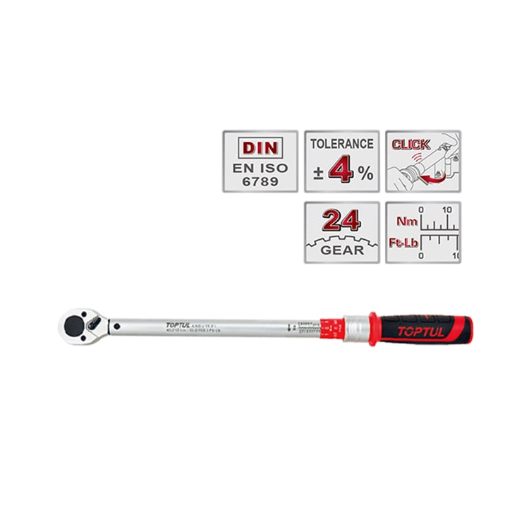 آچار ترکمتر تقه ای 1/2 اینچ تاپ تول 350-70 نیوتن مدل ANBV1635