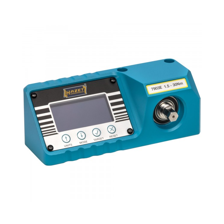تست ترکمترهازت دیجیتالی 1.5 تا 30 نیوتن متر هازت مدل 7903E