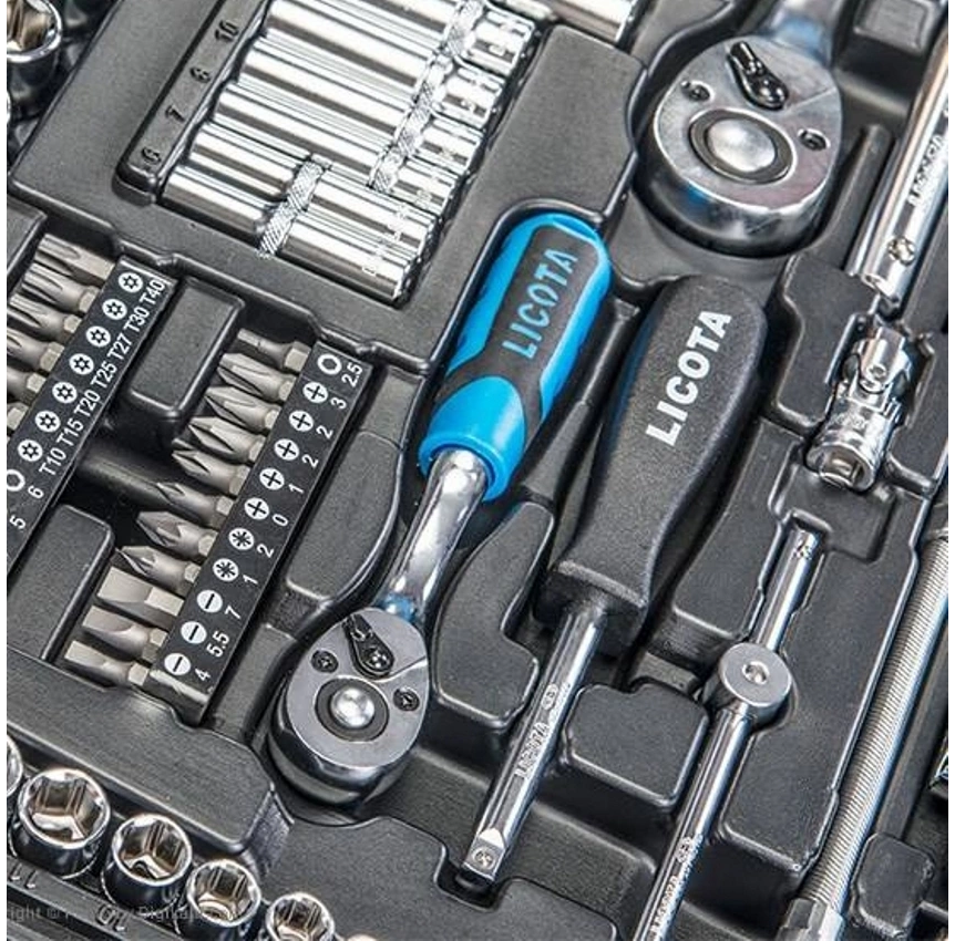 مجموعه 143 عددی جعبه ابزار لیکوتا ALK-8009F