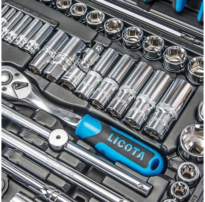 مجموعه 143 عددی جعبه ابزار لیکوتا ALK-8009F