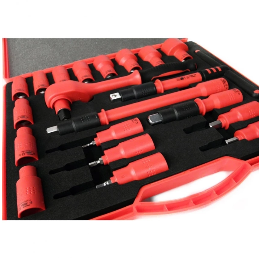 جعبه بکس 20 پارچه عایق 1000 ولت لیکوتا مدل VDB-SK103