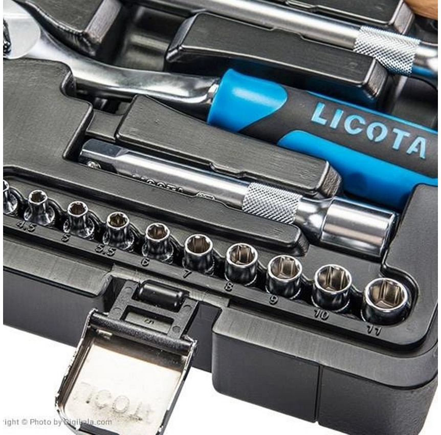 مجموعه ابزار 90 عددی لیکوتا مدل ALK-8008F