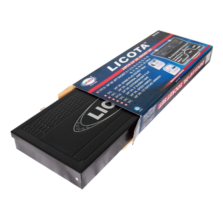 جعبه بکس 24 پارچه لیکوتا درایو 3/8 اینچ مدل ALT-5015F