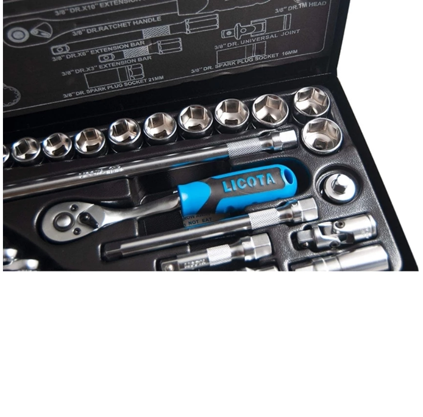 جعبه بکس و آچار لیکوتا درایو 3/8 اینچ مدل ALT-5004F