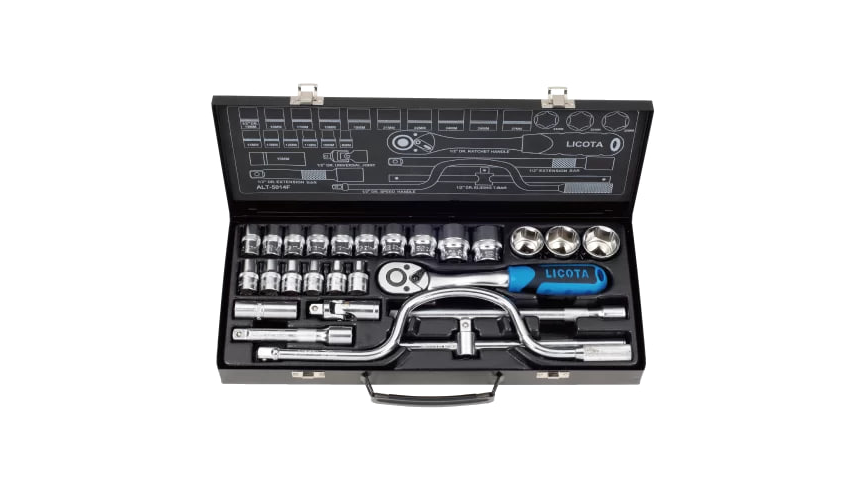 جعبه بکس 26 پارچه لیکوتا درایو 1/2 اینچ ALT-5014F