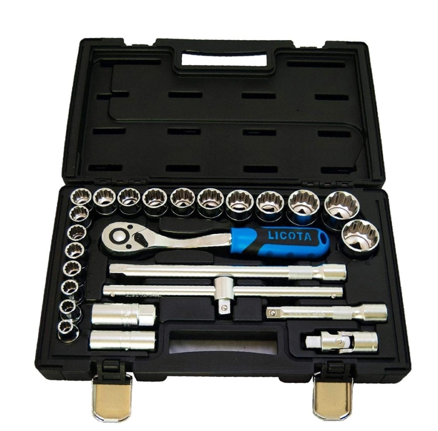 جعبه بکس 25 پارچه 12 پر لیکوتا درایو 1/2 اینچ ALK-8001W