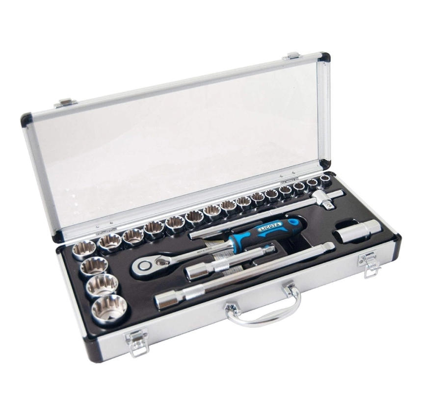 جعبه بکس 23 پارچه لیکوتا درایو 1/2 اینچ مدل ALM-5001P