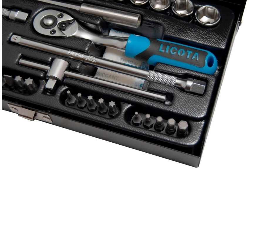 جعبه بکس و بیت 42 پارچه لیکوتا درایو 1/4 اینچ ALT-5008F