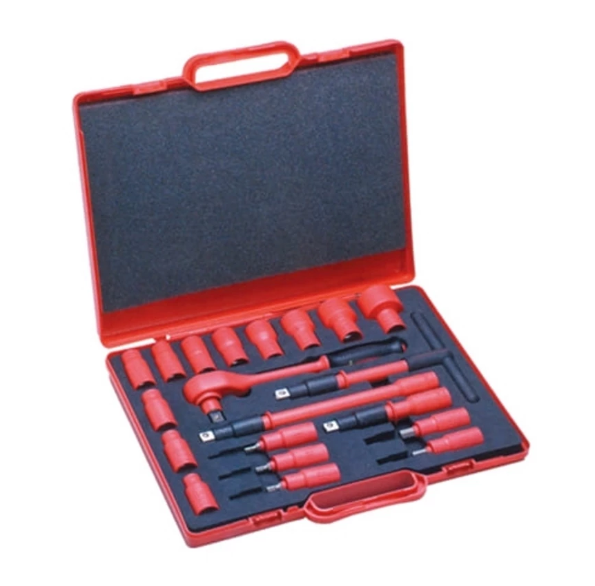 جعبه بکس 20 پارچه عایق 1000 ولت لیکوتا مدل VDB-SK103