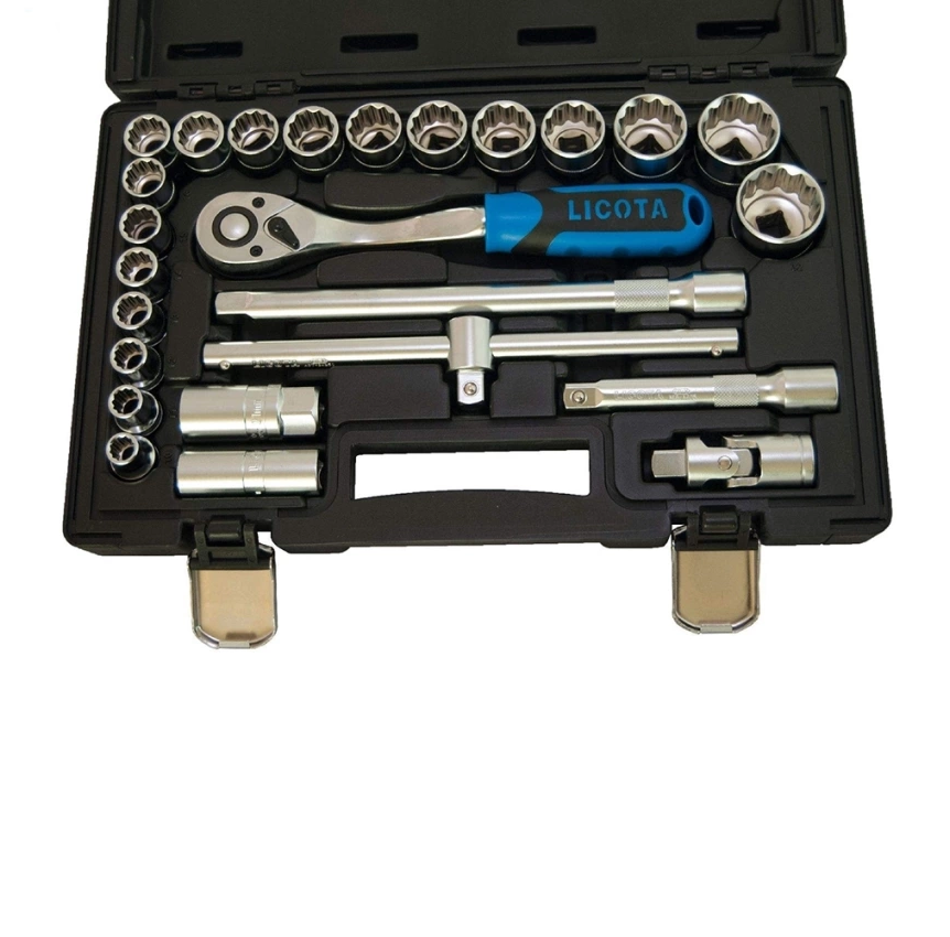 جعبه بکس 25 پارچه 12 پر لیکوتا درایو 1/2 اینچ ALK-8001W