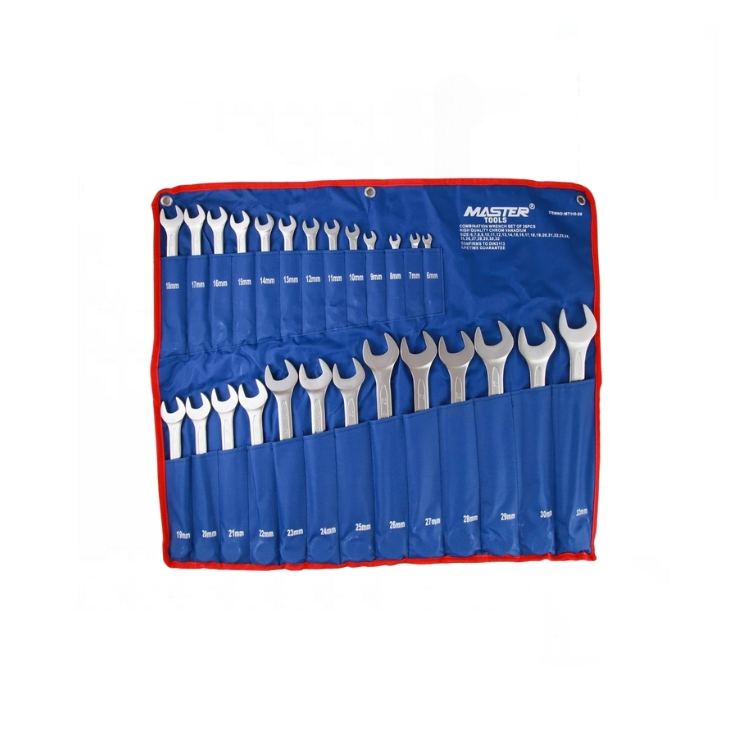 مجموعه 26 عددی آچار یکسر تخت یکسر رینگ مستر تولز مدل MT110-26