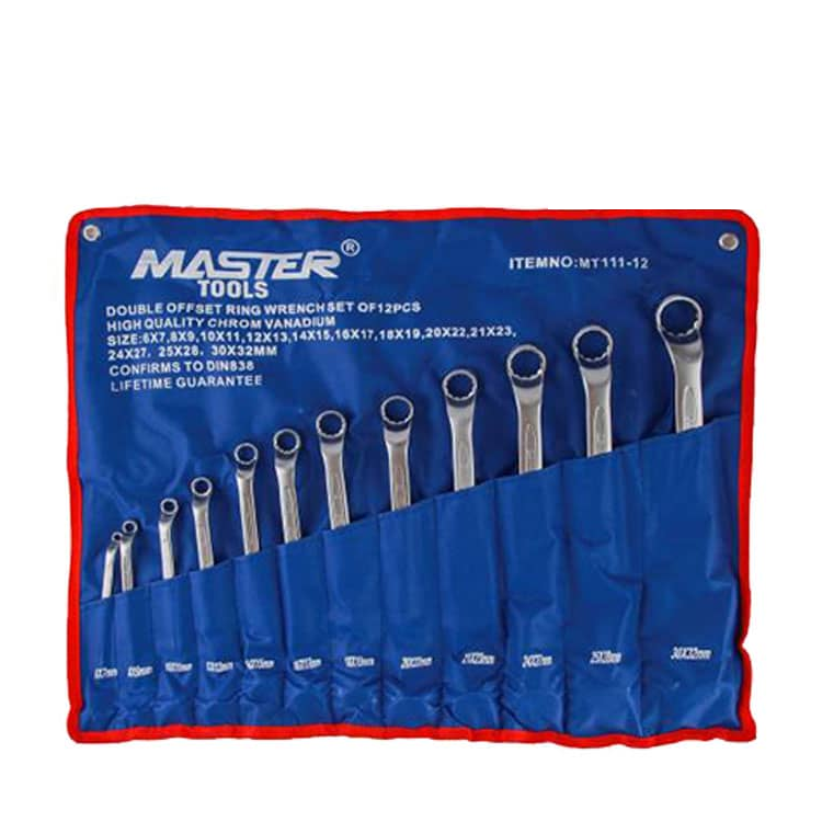 مجموعه 12 عددی آچار دو سر رینگی مستر تولز مدل MT111-12