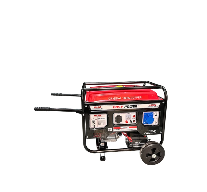 موتور برق بنزینی 15 اسب بخار ایزی پاور مدل EP8200 DE2 6KW