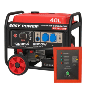 موتور برق بنزینی 18 اسب بخار ایزی پاور مدل RG18000E به همراه تابلو برق ATS