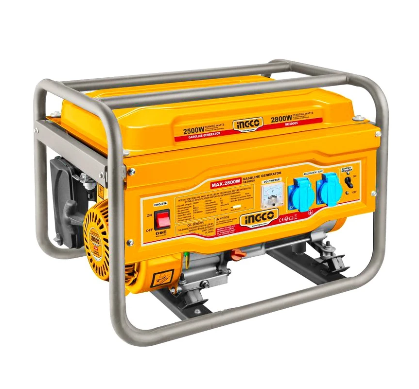 موتور برق بنزینی اینکو مدل GE30005-2800W ظرفیت 2.8 کیلووات
