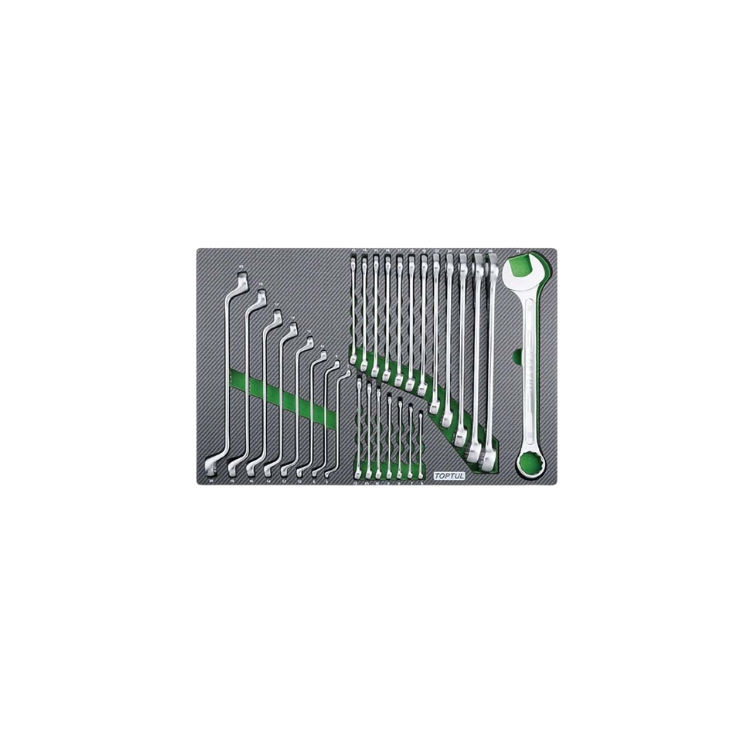 جعبه ابزار 340 پارچه 7 کشو چرخدار ذغالی با 5 کشو ابزار تاپ تول مدل GE-34028