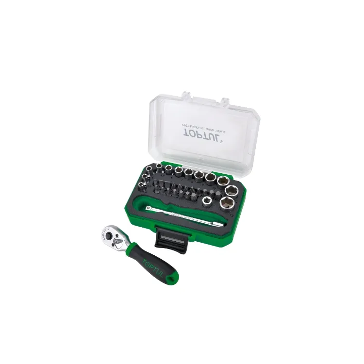 جعبه بکس و بیت 33 پارچه 1/4 اینچ تاپ تول مدل GABW3301