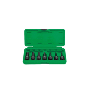 جعبه بکس 7 پارچه آلنی فشار قوی 1/2 اینچ تاپ تول مدل GDAI0702