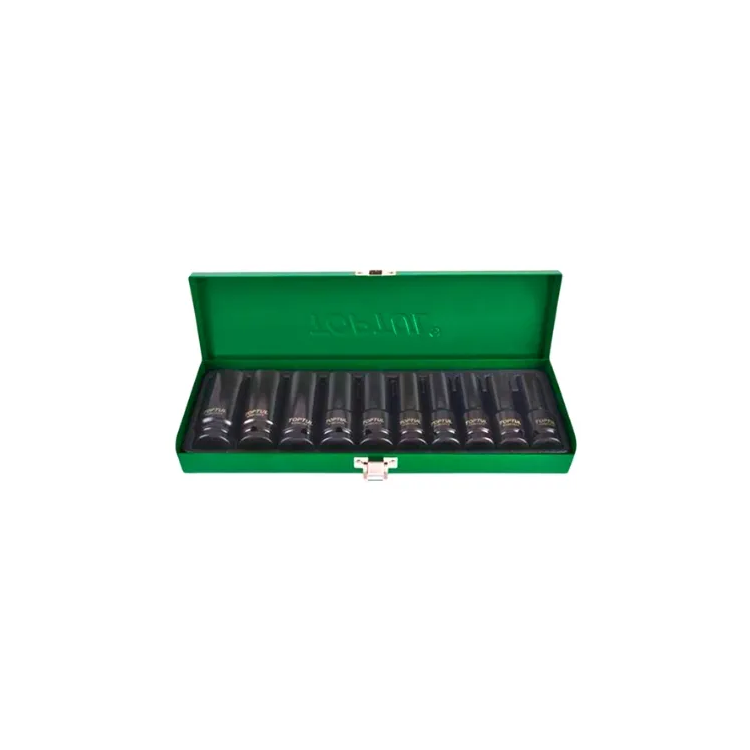 جعبه بکس فشار قوی 10 پارچه 1/2 تاپ تول مدل GDAD1002