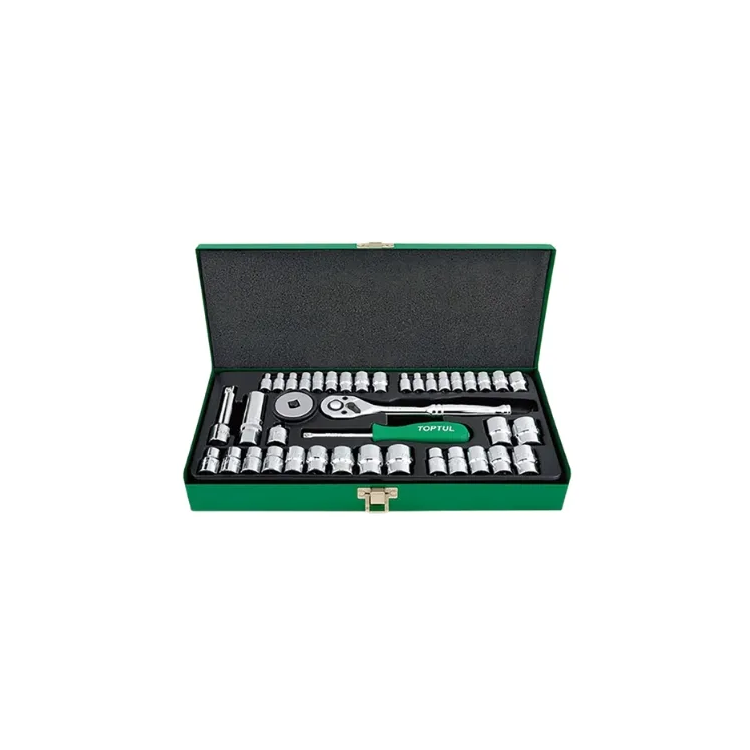 جعبه بکس 40 پارچه 1/4 و 3/8 تاپ تول مدل GCAD4002